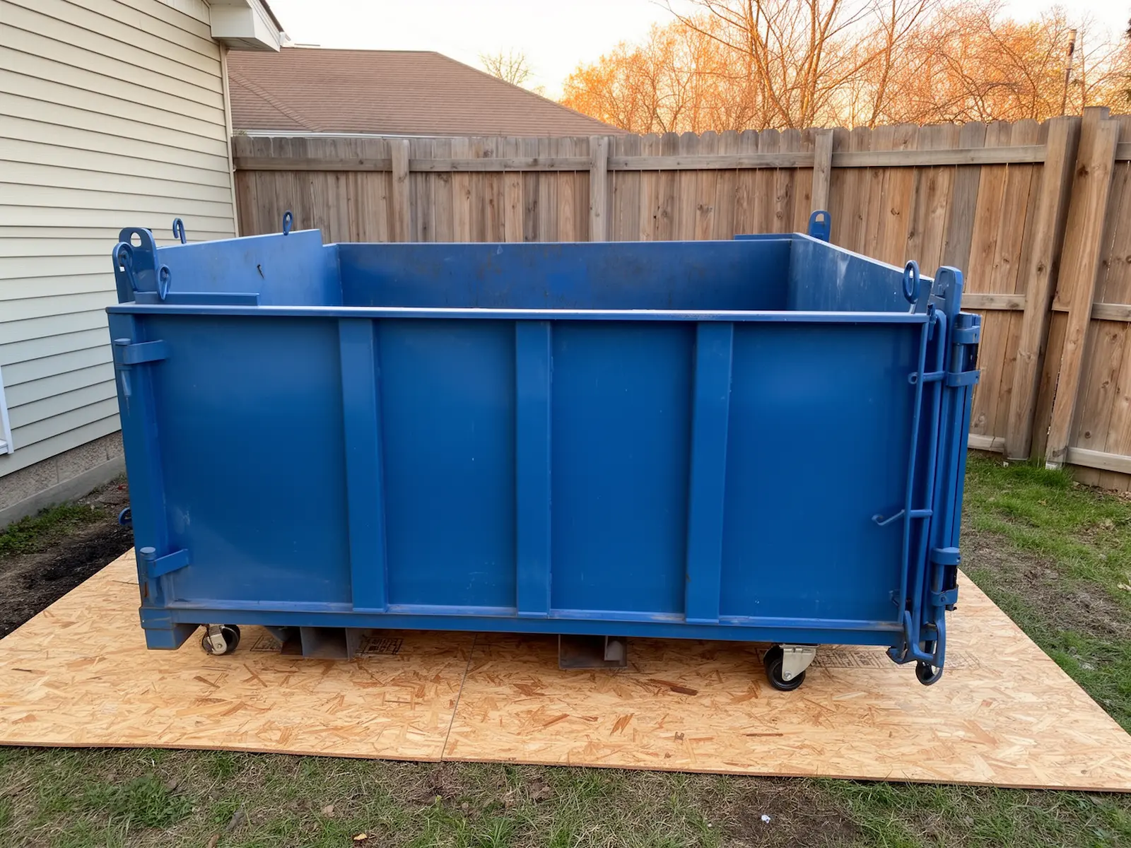 Roll-off dumpster from Oakwell Brothers Dumpster Rental in Jasper, GA